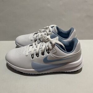 Nike Victory Pro 4 White Psychic Blue FZ7611-101 Men's Size 8 Golf Shoes NEW